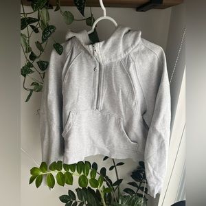 Lululemon Scuba Oversized Half Zip Sweatshirt in Grey👽